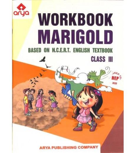 Arya Publication English Marigold  Workbook Class 3 NEP 2020